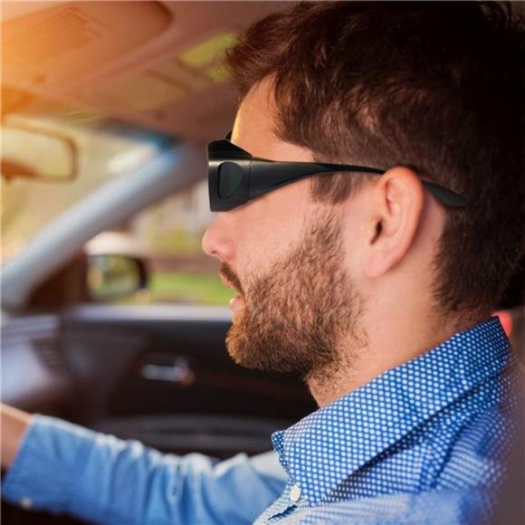 3 Pairs Fit Over Sunglasses for Men Women Polarized Lens Wrap Over Glasses Sport - Picture 2 of 7